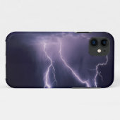 Bliksem boven Salt Lake Valley, Utah. Case-Mate iPhone Case (Achterkant (horizontaal))