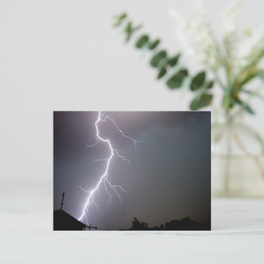 bliksem briefkaart (Staand voorkant)