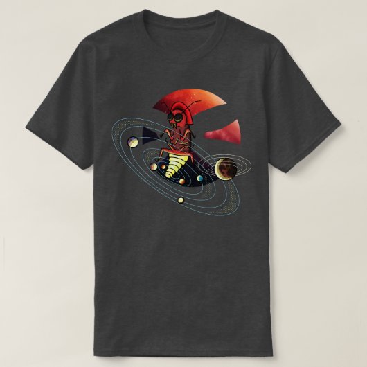 Bliksem Bug Zonnestelsel Firefly Sun Stuff Metap T-shirt (Design voorkant)