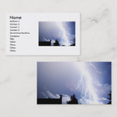 Bliksem Business Card Visitekaartje (Voorkant / Achterkant)