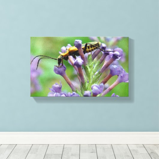 Bliksem! Canvas Afdruk (Insitu (Houten vloer))