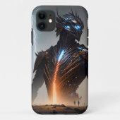 Bliksem Cyborg Warrior Case-Mate iPhone Case (Achterkant)