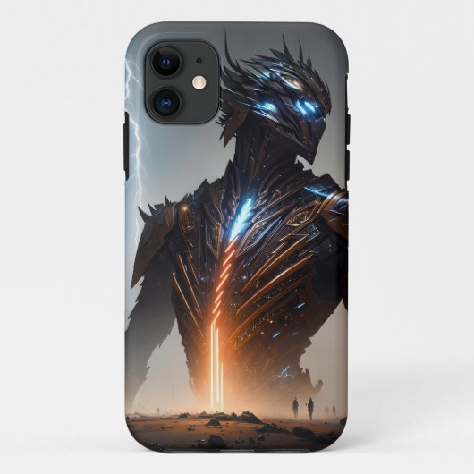 Bliksem Cyborg Warrior Case-Mate iPhone Case (Achterkant)