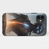 Bliksem Cyborg Warrior Case-Mate iPhone Case (Achterkant (horizontaal))