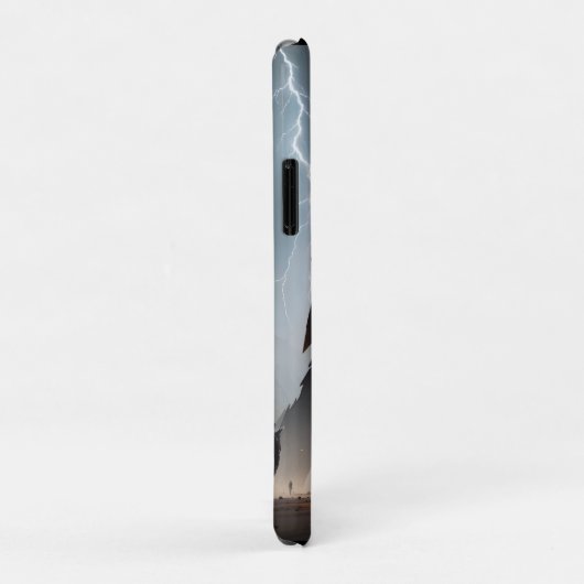 Bliksem Cyborg Warrior Case-Mate iPhone Case (Achterkant/rechts)