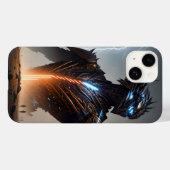 Bliksem Cyborg Warrior Case-Mate iPhone Case (Achterkant (horizontaal))