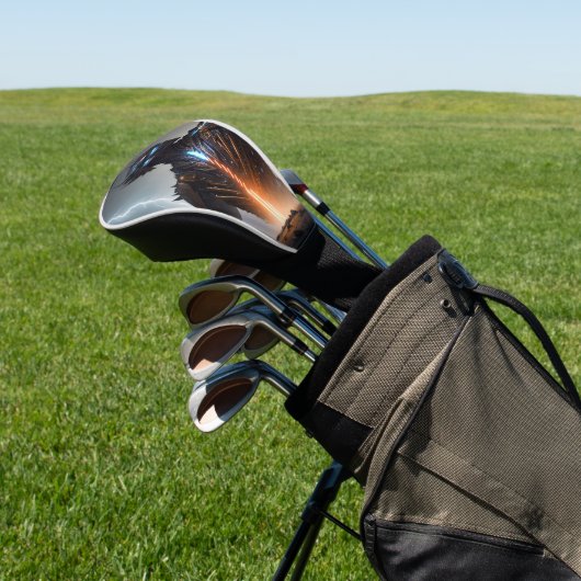 Bliksem Cyborg Warrior Golfheadcover (Insitu)