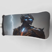 Bliksem Cyborg Warrior Golfheadcover (Voorkant)