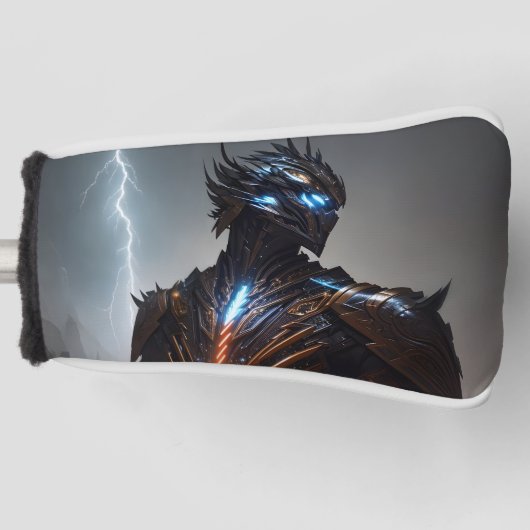 Bliksem Cyborg Warrior Golfheadcover (Voorkant)