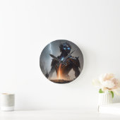 Bliksem Cyborg Warrior Ronde Klok (Huis)