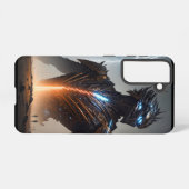 Bliksem Cyborg Warrior Samsung Galaxy Hoesje (Achterkant horizontaal)