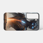 Bliksem Cyborg Warrior Samsung Galaxy Hoesje (Achterkant horizontaal)