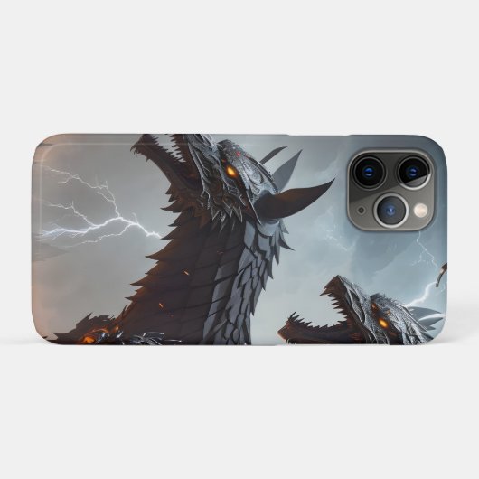 Bliksem Cyborg Wolven Case-Mate iPhone Case (Achterkant (horizontaal))
