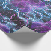 Bliksem en Rook. CBDOilPrincess Cadeaupapier (Hoek)