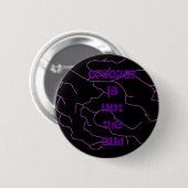 bliksem, epilepsie is niet het einde ronde button 5,7 cm (Voorkant /achterkant)