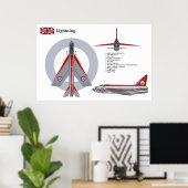 Bliksem F1A 56 Squadron Poster (Thuiskantoor)