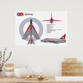 Bliksem F1A 56 Squadron Poster (Keuken)