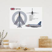 Bliksem F2A 92 Squadron Poster (Keuken)