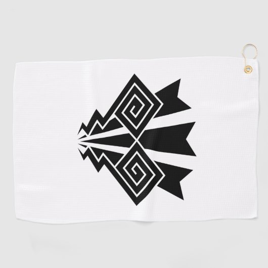 Bliksem Golfhanddoek (Horizontaal)