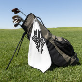 Bliksem Golfhanddoek (Groen)