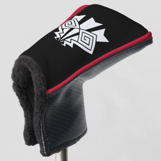 Bliksem Golfheadcover (3/4 voorkant)