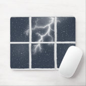 Bliksem in de Muismat van Venster (Met muis)