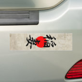 Bliksem - Inazuma Bumpersticker (Op auto)