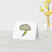 bliksem kaart (Gele Bloem)