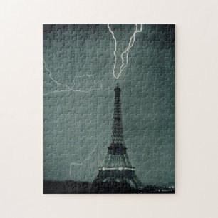 Bliksem met Eiffeltoren Legpuzzel