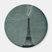 Bliksem met Eiffeltoren Magneet (Voorkant)