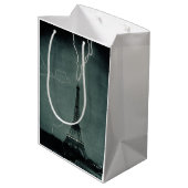 Bliksem met Eiffeltoren Medium Cadeauzakje (Achterkant Gekanteld)