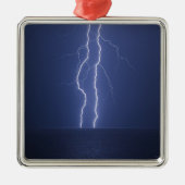 bliksem metalen ornament (Voorkant)