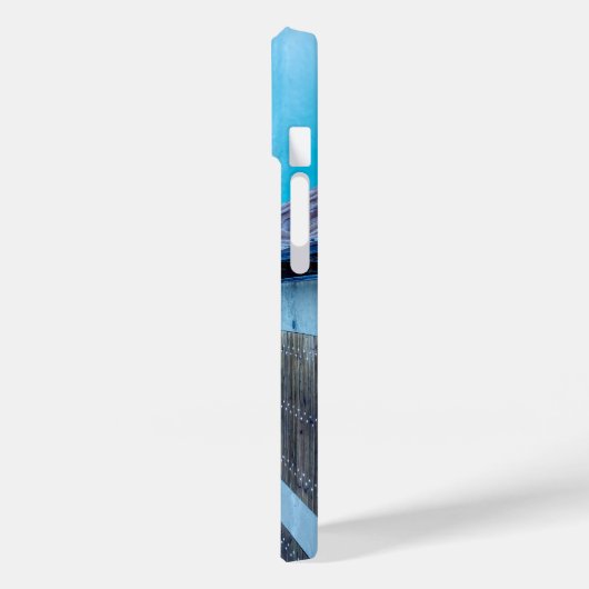 bliksem op Navarra Beach pier Case-Mate iPhone Case (Achterkant / Links)