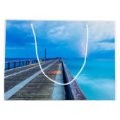 bliksem op Navarra Beach pier Groot Cadeauzakje (Achterkant)