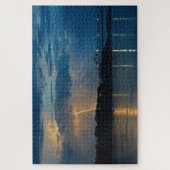 Bliksem over de brug legpuzzel (Verticaal)