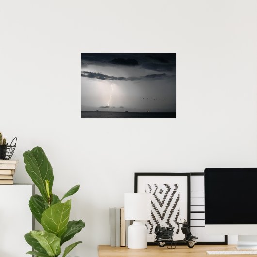 bliksem poster (Thuiskantoor)