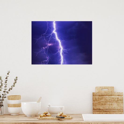 bliksem poster (Keuken)