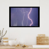 Bliksem - Poster- Poster (Keuken)