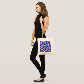 Bliksem Storm Sterrenstelsel Patroon Tote Bag (Voorkant (model))