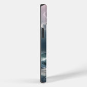 Bliksem Strike Waves Strand Landschap Case-Mate iPhone Case (Achterkant / Rechts)