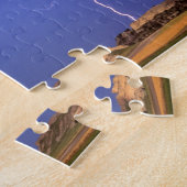 Bliksem treft buttes bij Scottsbluff Legpuzzel (Zijkant)