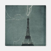 Bliksem treft de Eiffeltoren Magneet (Voorkant)
