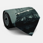 Bliksem treft de Eiffeltoren Stropdas (Opgerold)