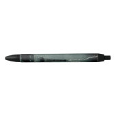 Bliksem treft de Eiffeltoren Zwarte Inkt Pen (Voorkant)