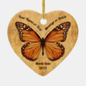  bliksem-vlinderversieringen keramisch ornament (Voorkant)