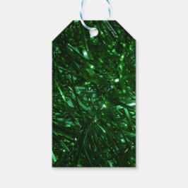 bliksem voor de tsjechische kerstboom cadeaulabel