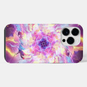 Bliksem Vuur Bal Ontploffing iPhone Hoesje (Achterkant horizontaal)