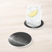 bliksem zandsteen onderzetter (Zijkant)