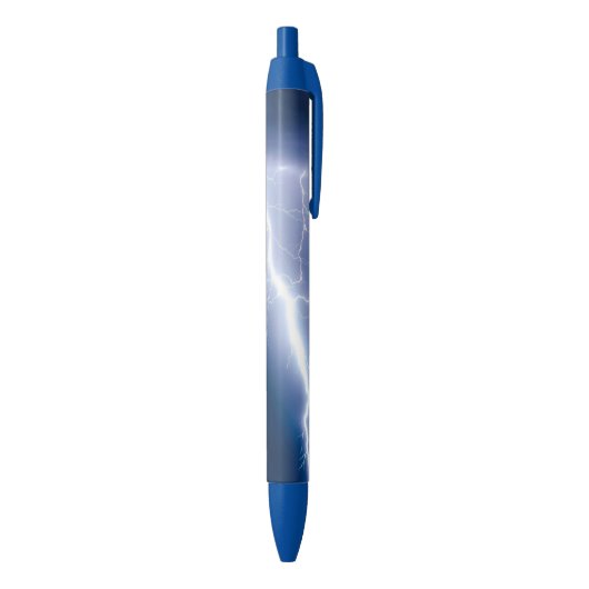 "Bliksem" Zwarte Inkt Pen (Achterkant (Verticaal))