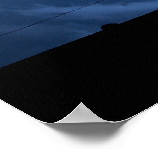 Bliksemaantekening 2 poster (Hoek)